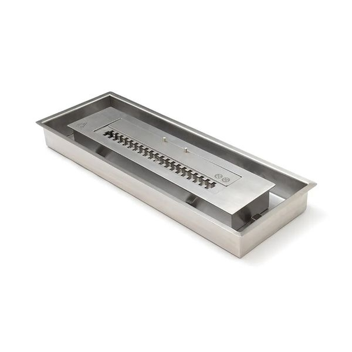 Caixa Externa Inox para Queimador 101cm - K3 Imports - Coifas e Grills