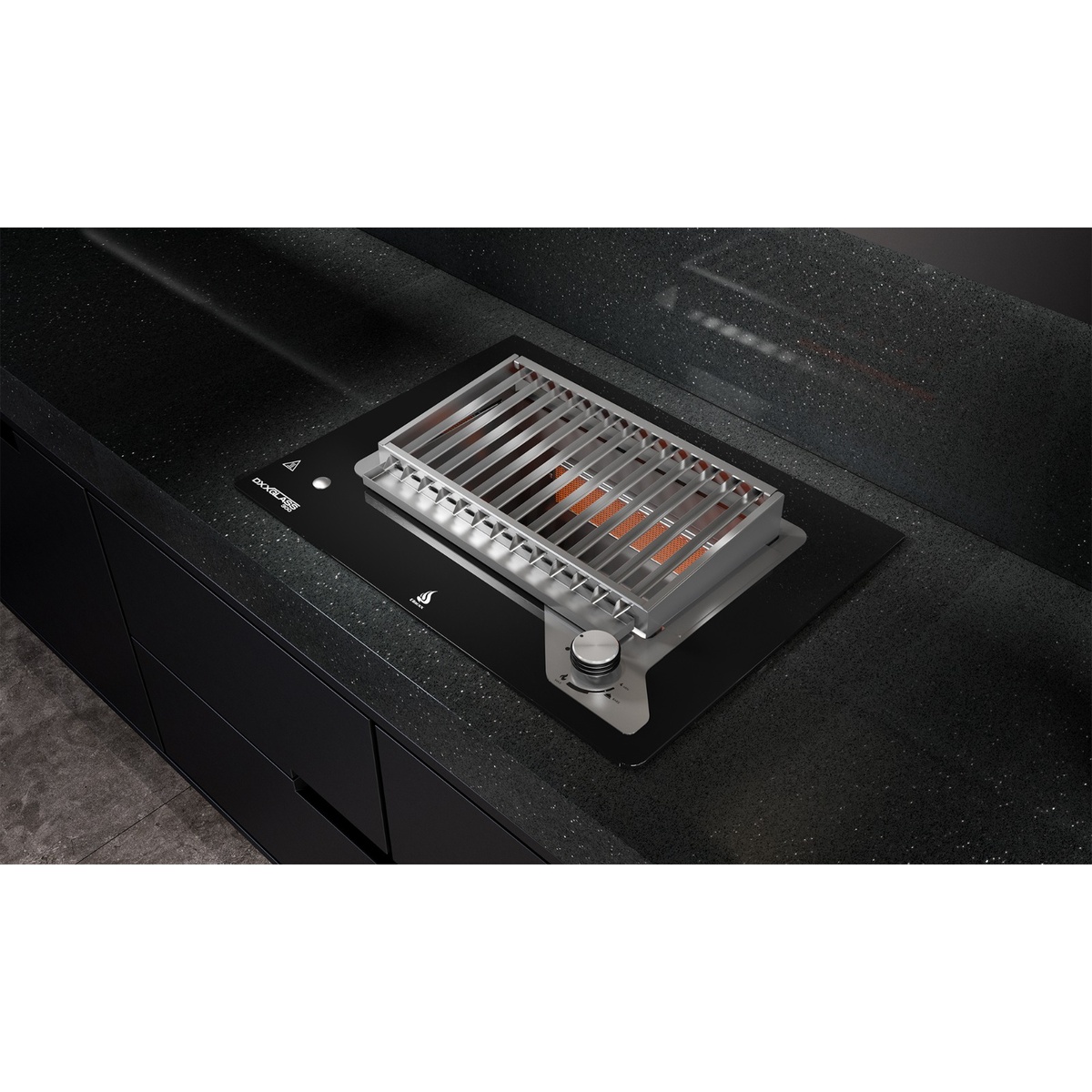 Churrasqueira a Gás Dxx300 Glass - Dinoxx - Coifas e Grills