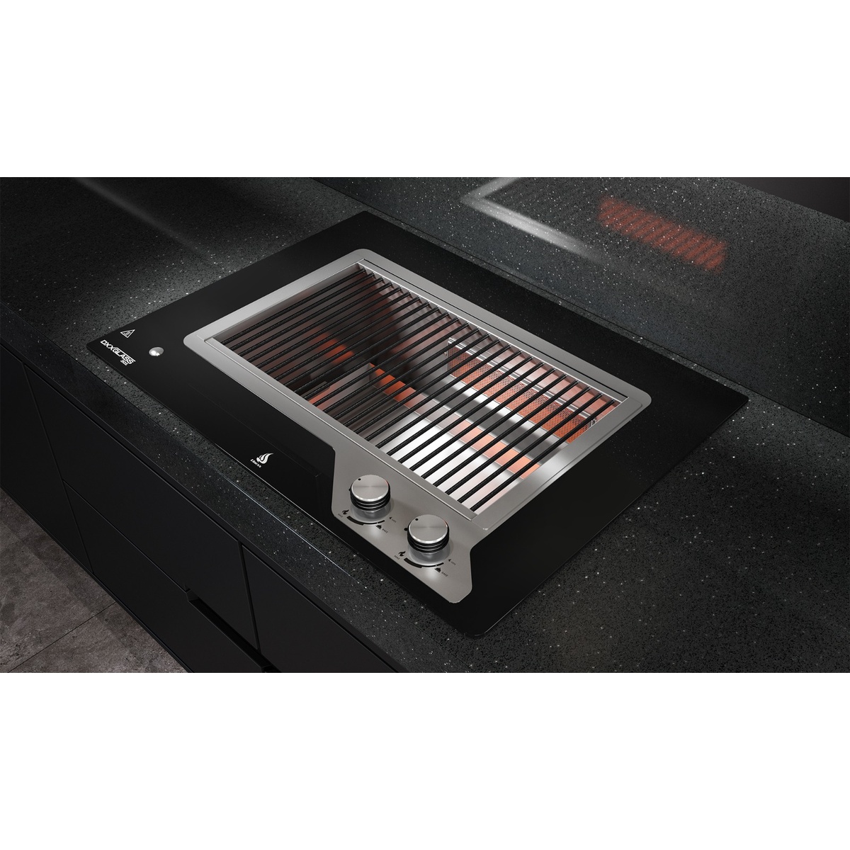 Churrasqueira a Gás Dxx301 Glass - Dinoxx - Coifas e Grills