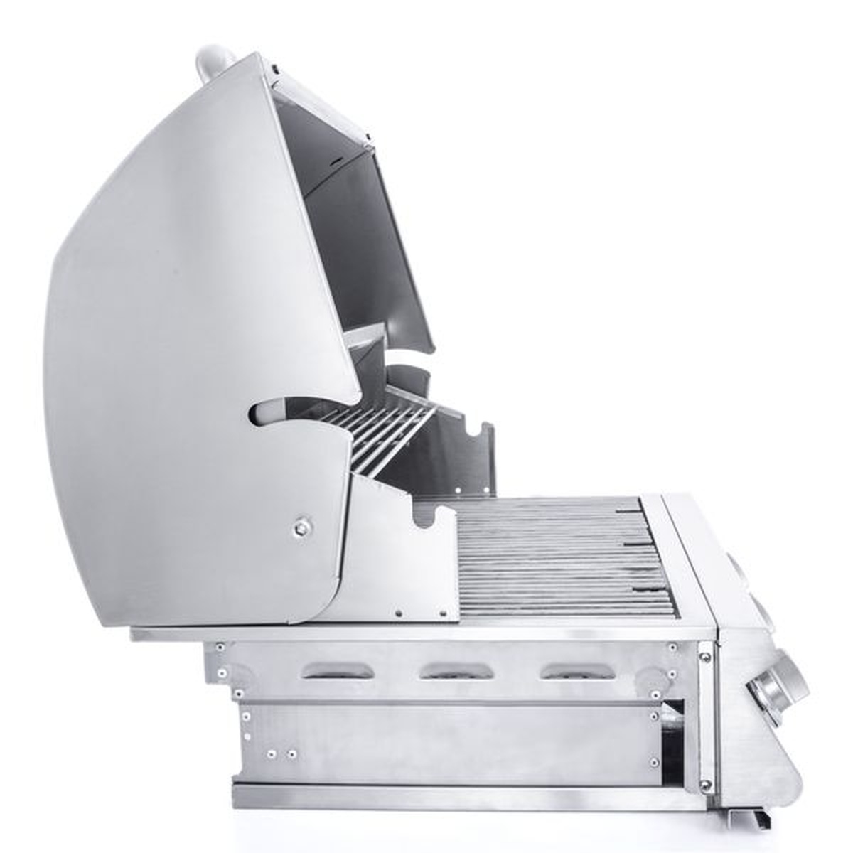 Churrasqueira a Gás Houston 3 Queimadores Completa AISI 304 - Polida - Selmetal - Coifas e Grills