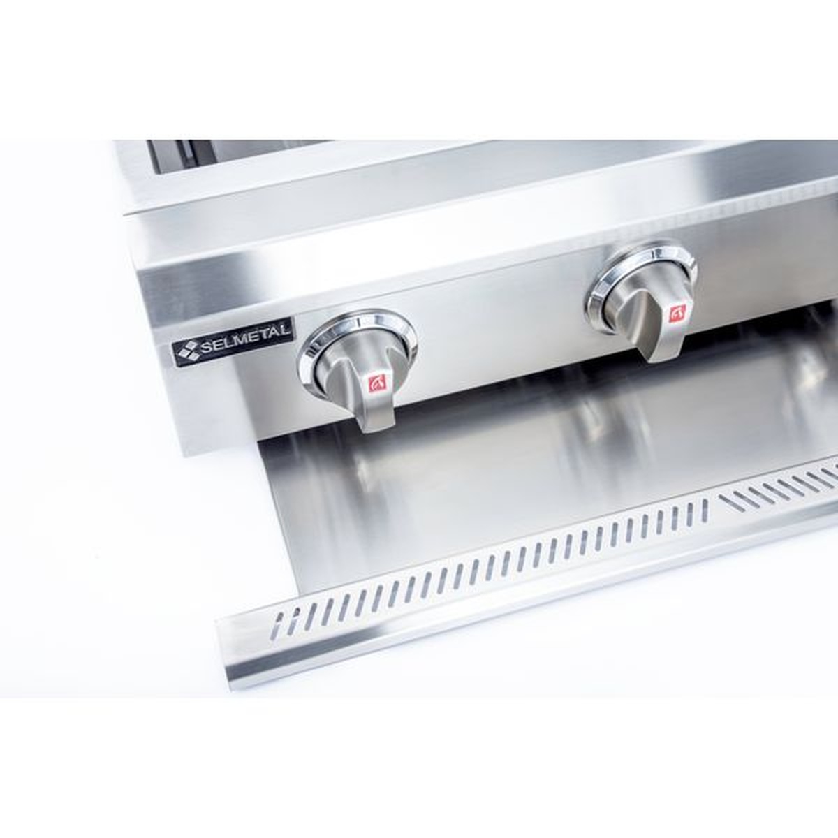 Churrasqueira a Gás Phoenix 4 Queimadores Completa AISI 304 - Polida - Selmetal - Coifas e Grills