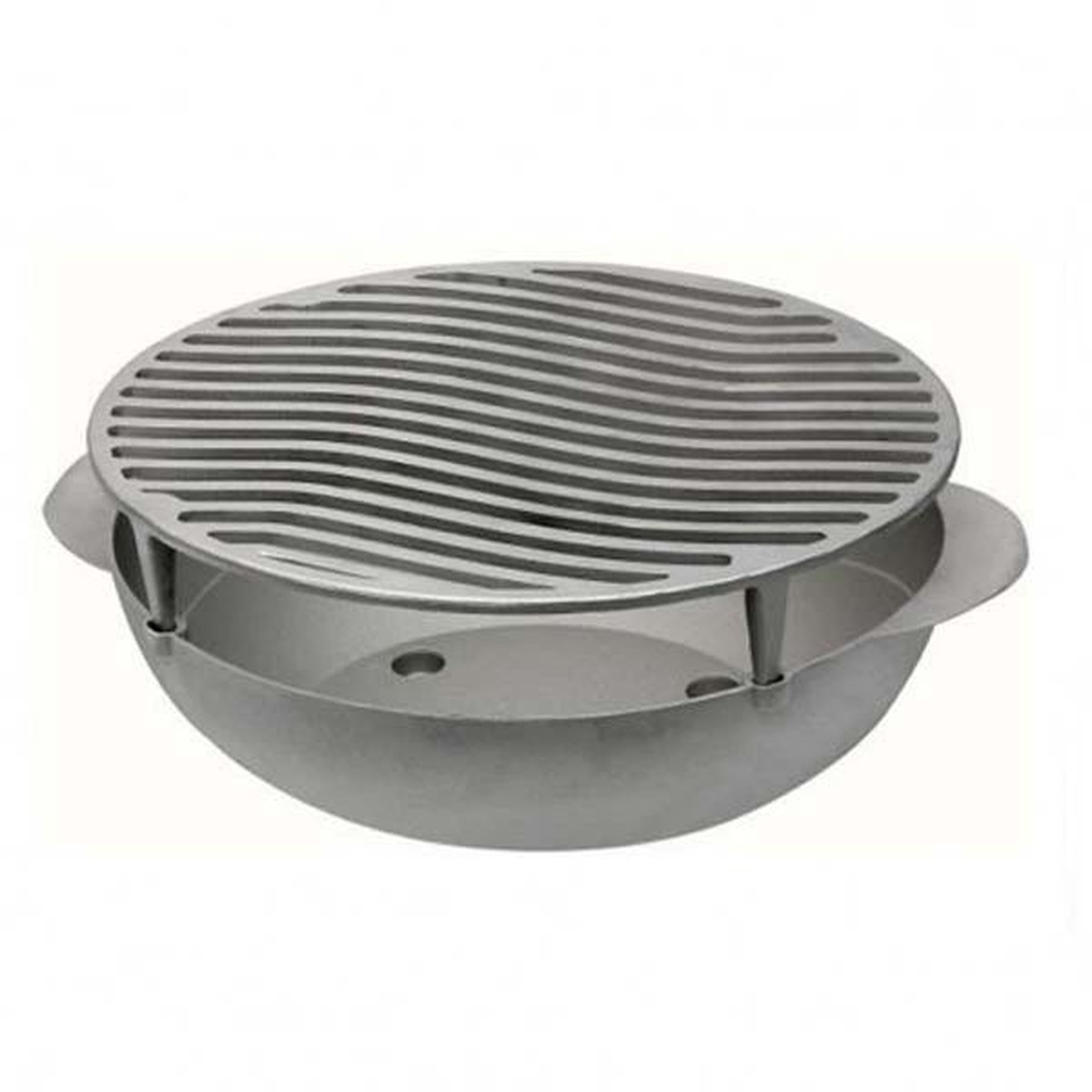Churrasqueira De Alumínio Fundido Redonda - Art & Sabor - Coifas e Grills