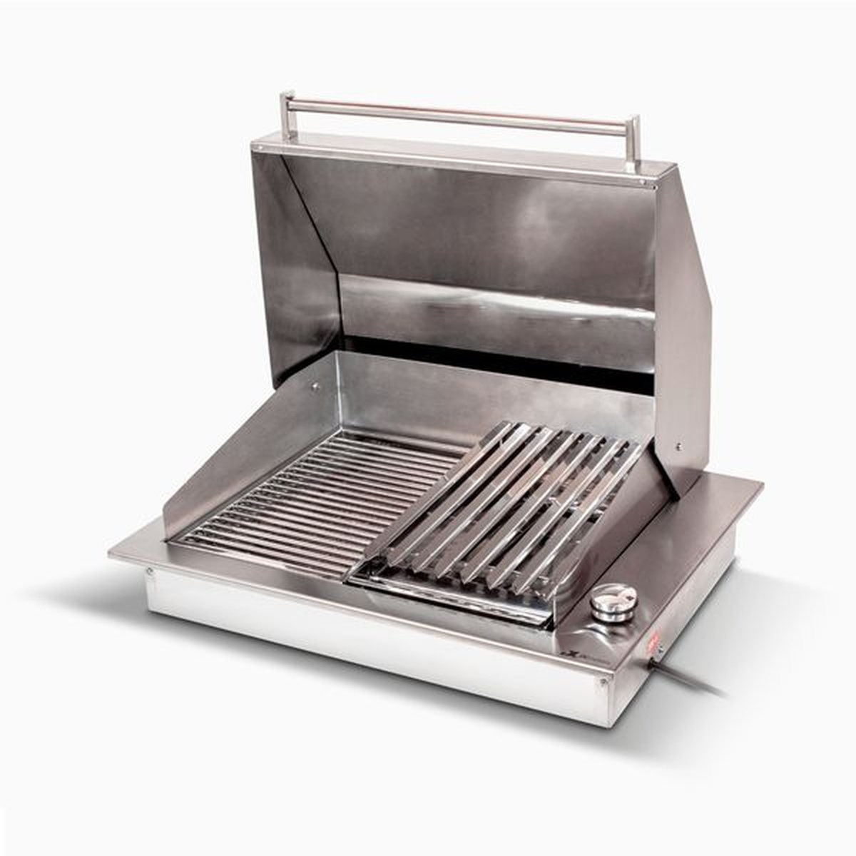 Churrasqueira Elétrica com Grelhas Duplas Top Lid 220v - Jx Metais - Coifas e Grills