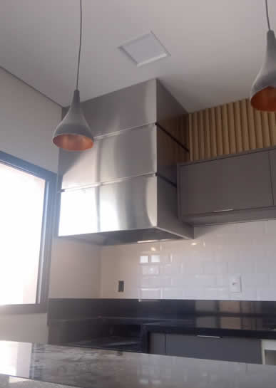 Coifa de Churrasqueira Box Inox - 15 - Coifas e Grills