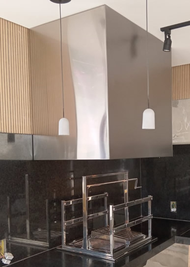 Coifa de Churrasqueira Box Inox 4 - Coifas e Grills