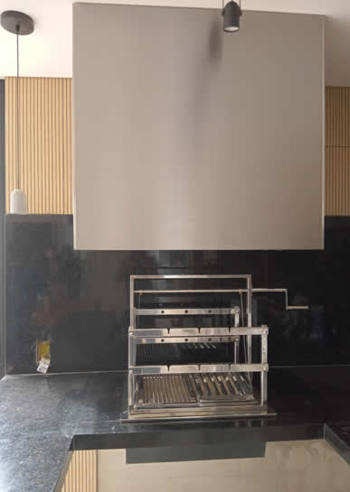 Coifa de Churrasqueira Box Inox 4 - Coifas e Grills