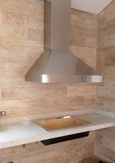 Coifa de Churrasqueira Piramidal Inox 11 - Coifas e Grills