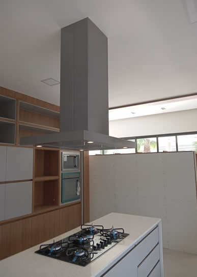 Coifa de Cozinha Slim Ilha 1 - Coifas e Grills