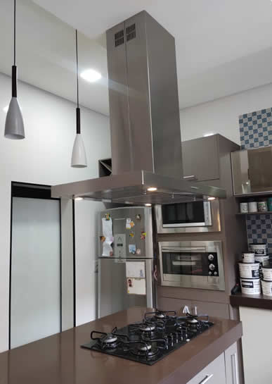 Coifa de Cozinha Slim Ilha 16 - Coifas e Grills