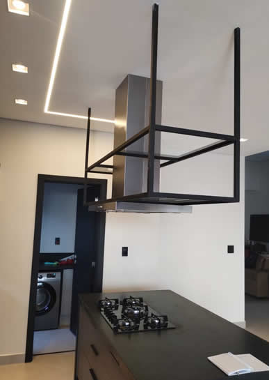 Coifa de Cozinha Slim Ilha 2 - Coifas e Grills