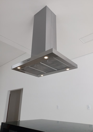 Coifa de Cozinha Slim Ilha 21 - Coifas e Grills