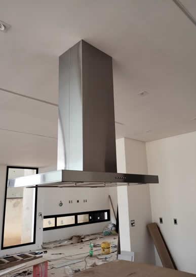 Coifa de Cozinha Slim Ilha 24 - Coifas e Grills