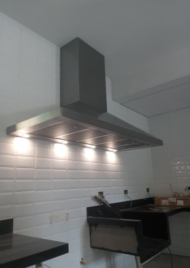 Coifa de Cozinha Piramidal 3 - Coifas e Grills