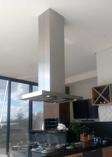 Coifa de Cozinha Slim Ilha 5 - Coifas e Grills