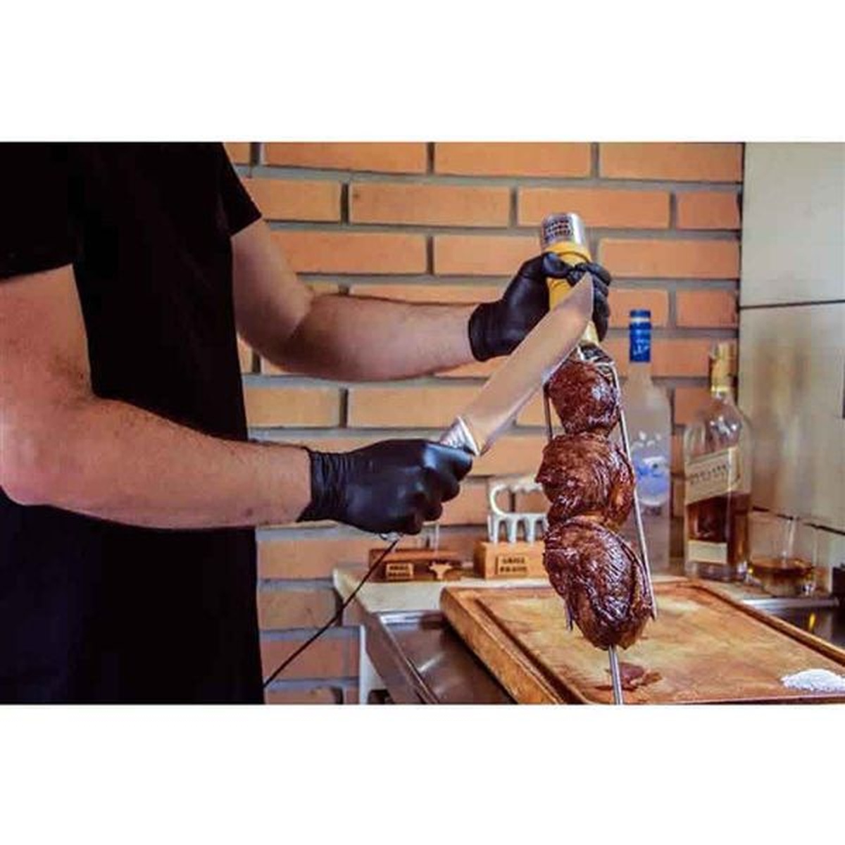 Espeto Giratório Elétrico 220v - Grill Brasil - Coifas e Grills