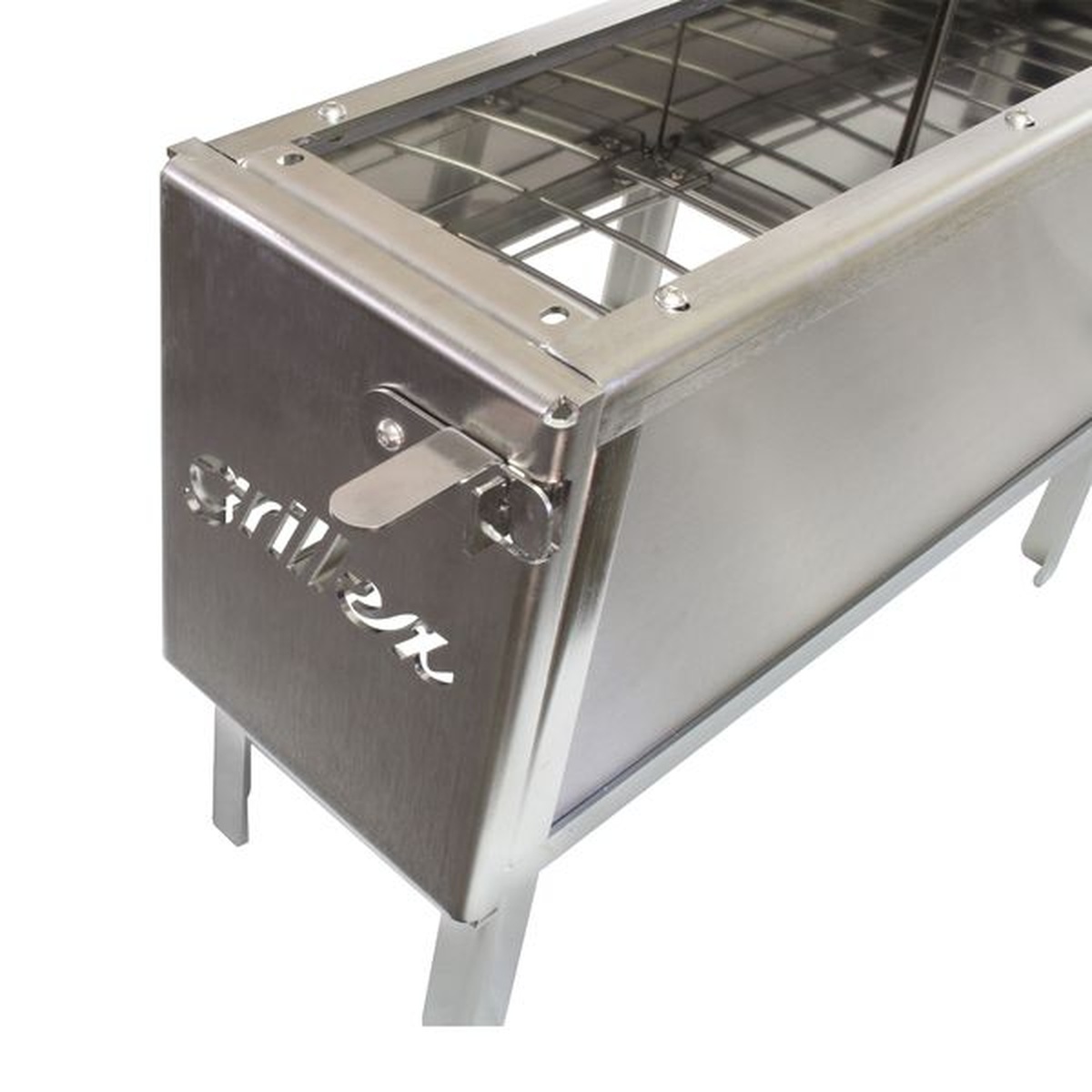 Firebox Com Tampa Kit Parrilla Inox - Giragrill - Coifas e Grills
