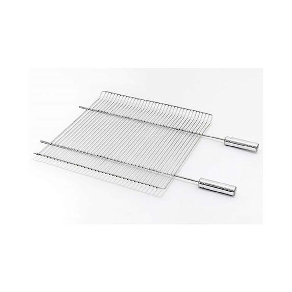 Grelha Aramada Inox 42x45 Com Cantoneiras Dobradas - Jotas Grill - Coifas e Grills