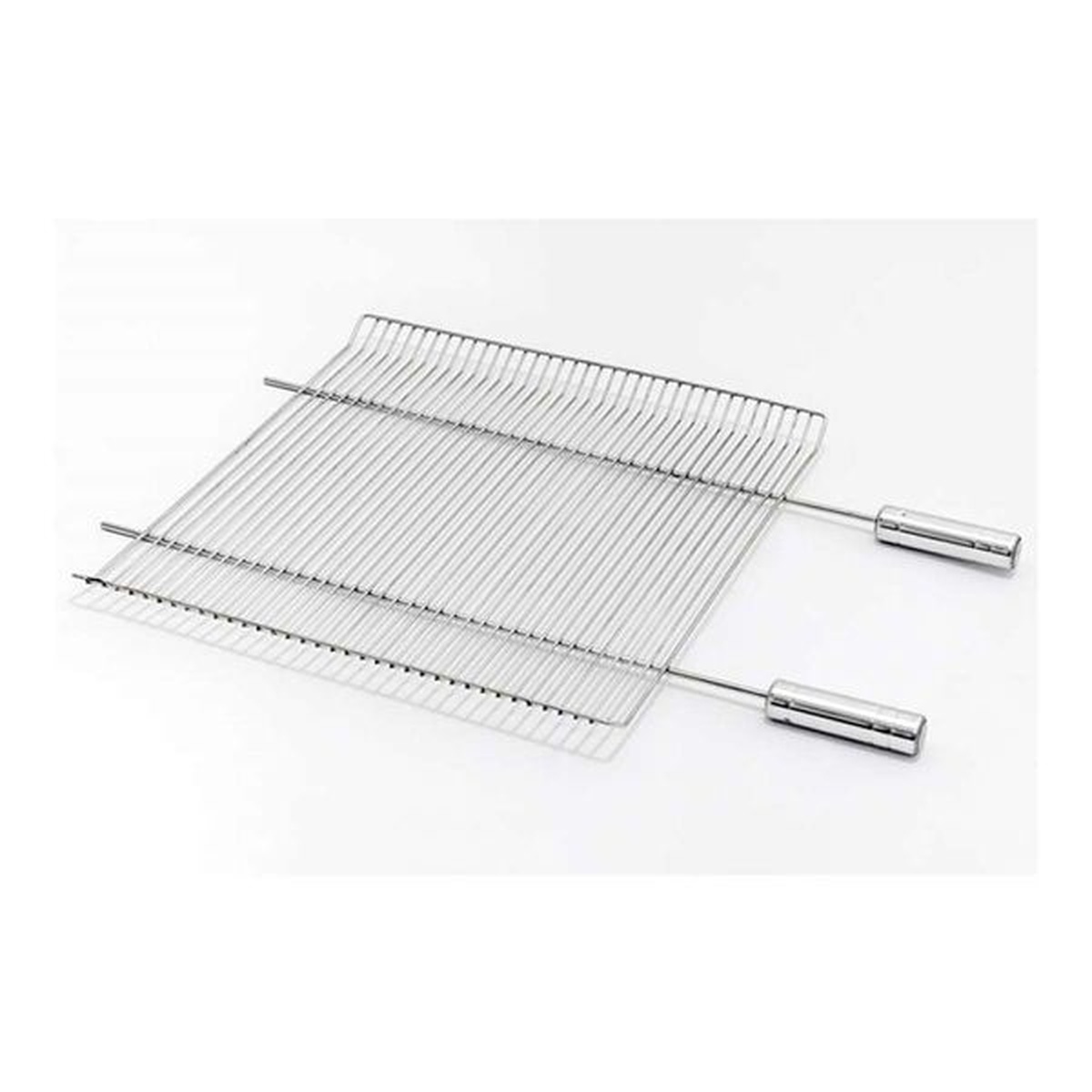 Grelha Aramada Inox 52x45 Com Cantoneiras Dobradas - Jotas Grill - Coifas e Grills
