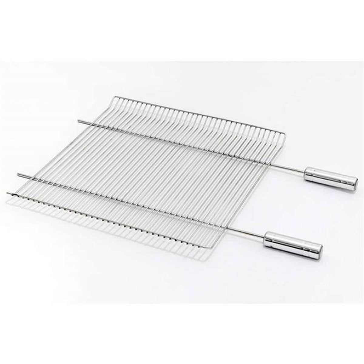 Grelha Aramada Inox 62x45 Com Cantoneiras Dobradas - Jotas Grill - Coifas e Grills