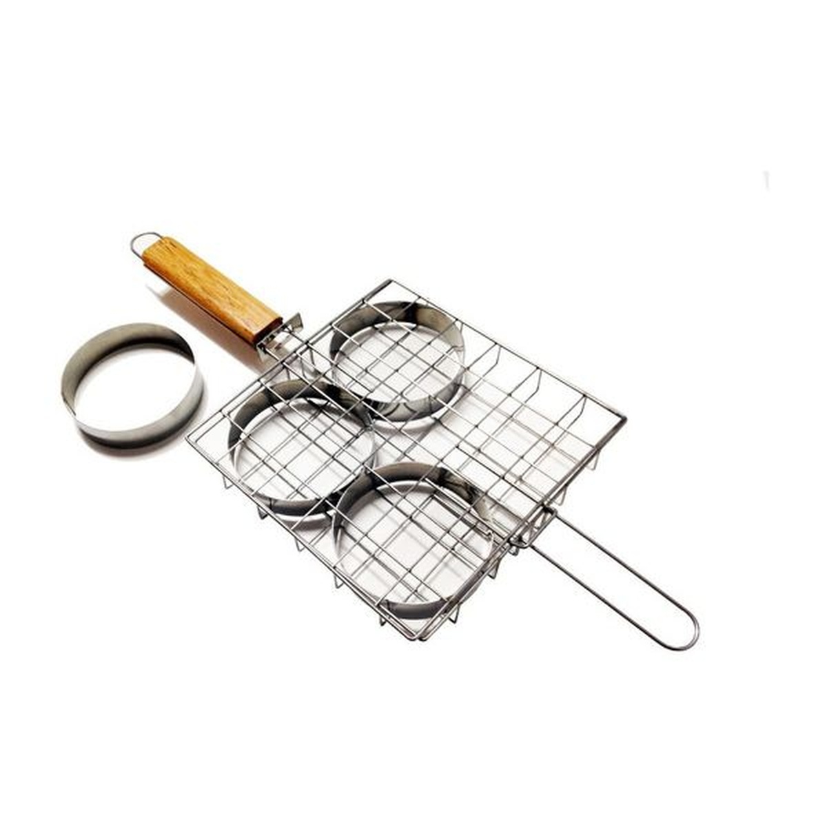 Grelha Inox para Hambúrguer - ArtMill - Coifas e Grills