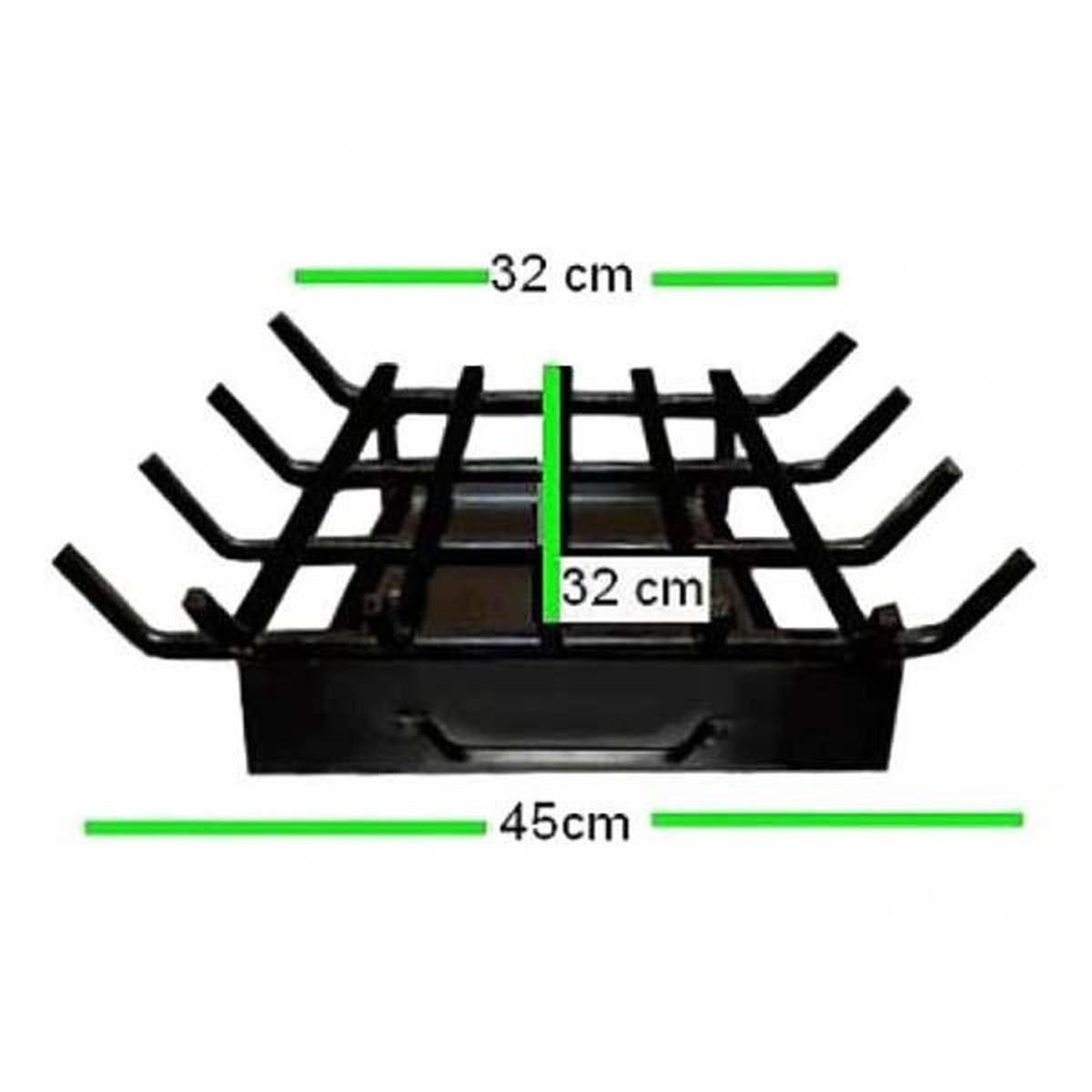 Grelha Para Lareira Pequena - ELZ - Coifas e Grills