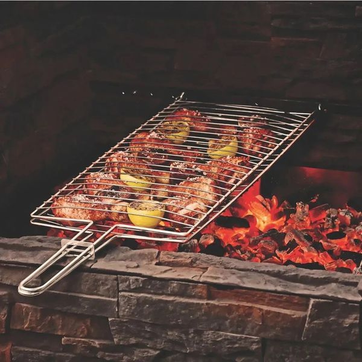 Grelha Plana Média Aço Inox 26481/002 - Tramontina - Coifas e Grills