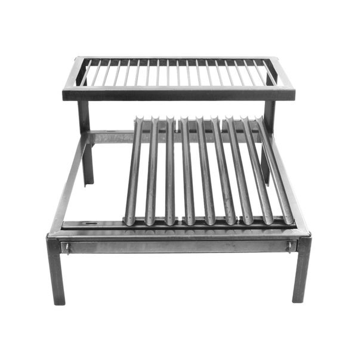 Kit Grillex Braseiro Ac e Firebox 2000 Inox Com Parrilla 4 Inox - Giragrill - Coifas e Grills