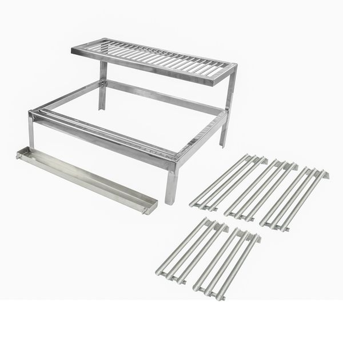 Kit Grillex Braseiro Ac e Firebox 2000 Pro Inox Com Parrilla 5 Inox - Giragrill - Coifas e Grills