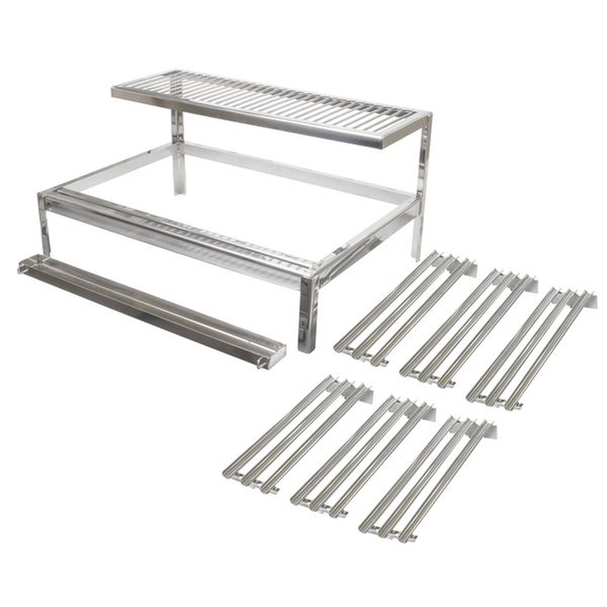 Kit Grillex Braseiro Ac e Firebox 2000 Pro Inox Com Parrilla 6 Inox - Giragrill - Coifas e Grills