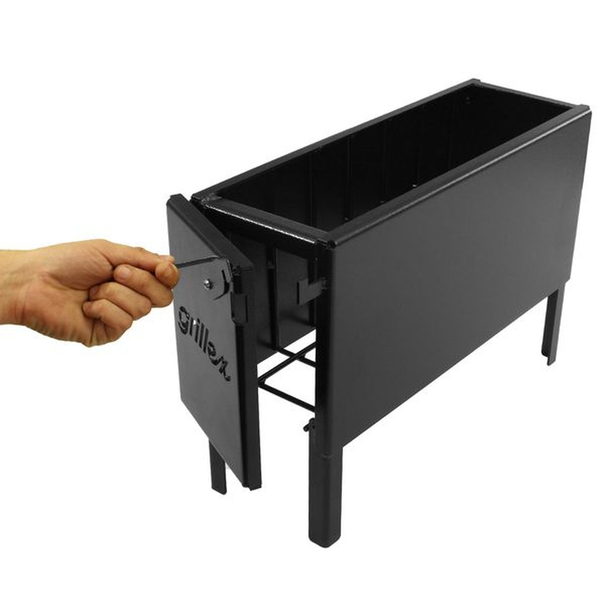 Kit Grillex Braseiro e Firebox 2000 Ac Com Parrilla 4 Ac - Giragrill - Coifas e Grills