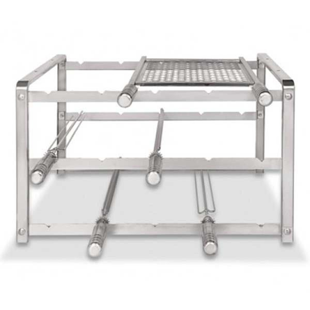 Kit Suporte 1005 Em Inox Premium - Giragrill - Coifas e Grills