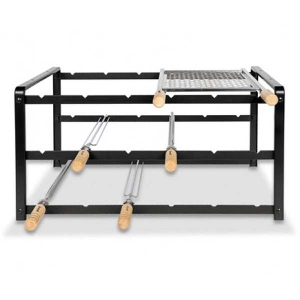 Kit Suporte 1006 Em Aço Carbono - Giragrill - Coifas e Grills