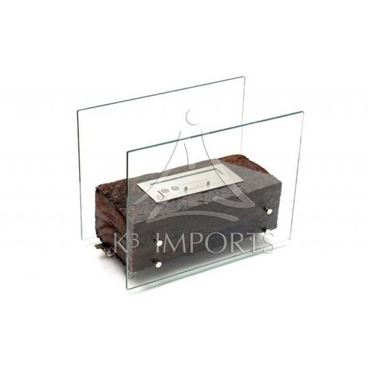 Lareira Ecológica À Álcool (Etanol) Mauna De 59cm E Queimador De 31 Cm - K3 Imports - Coifas e Grills