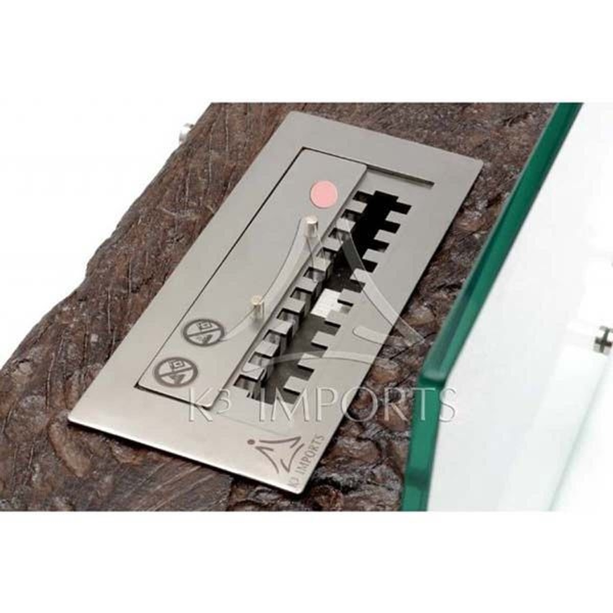 Lareira Ecológica À Álcool (Etanol) Mauna De 59cm E Queimador De 31 Cm - K3 Imports - Coifas e Grills