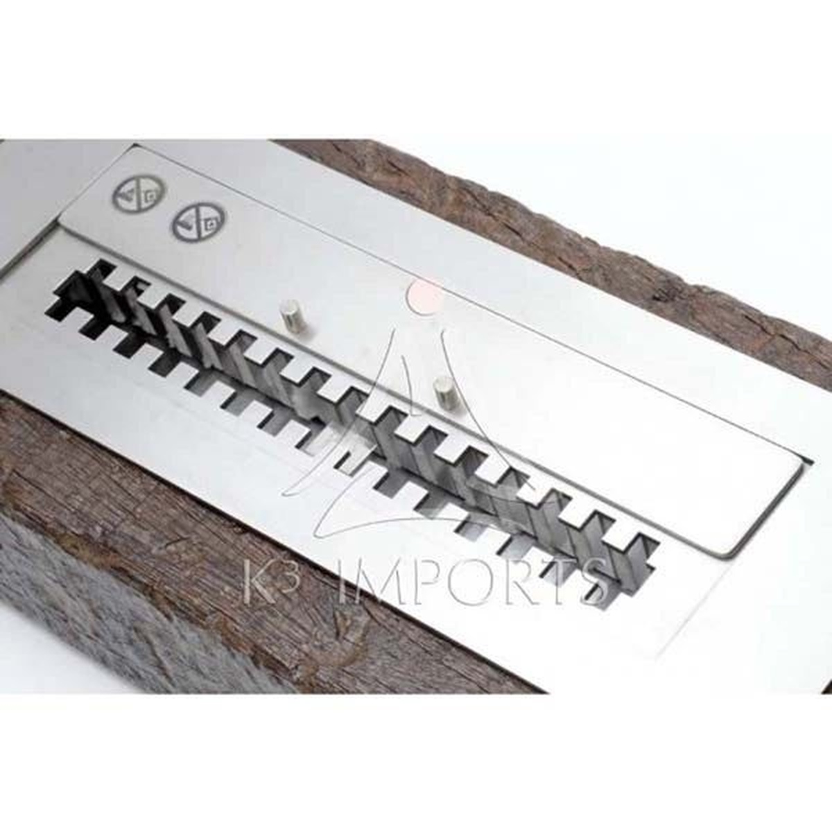 Lareira Ecológica À Álcool (Etanol) Modelo Loa De 58cm Com Queimador De 46cm - K3 Imports - Coifas e Grills