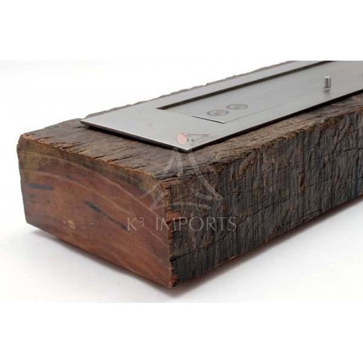 Lareira Ecológica À Álcool (Etanol) Modelo Loa De 73cm Com Queimador De 61cm - K3 Imports - Coifas e Grills