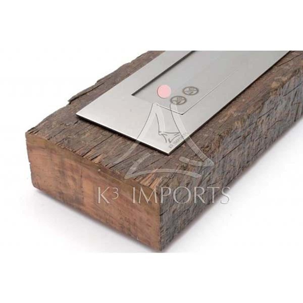 Lareira Ecológica À Álcool (Etanol) Modelo Loa De 93cm Com Queimador De 81cm - K3 Imports - Coifas e Grills