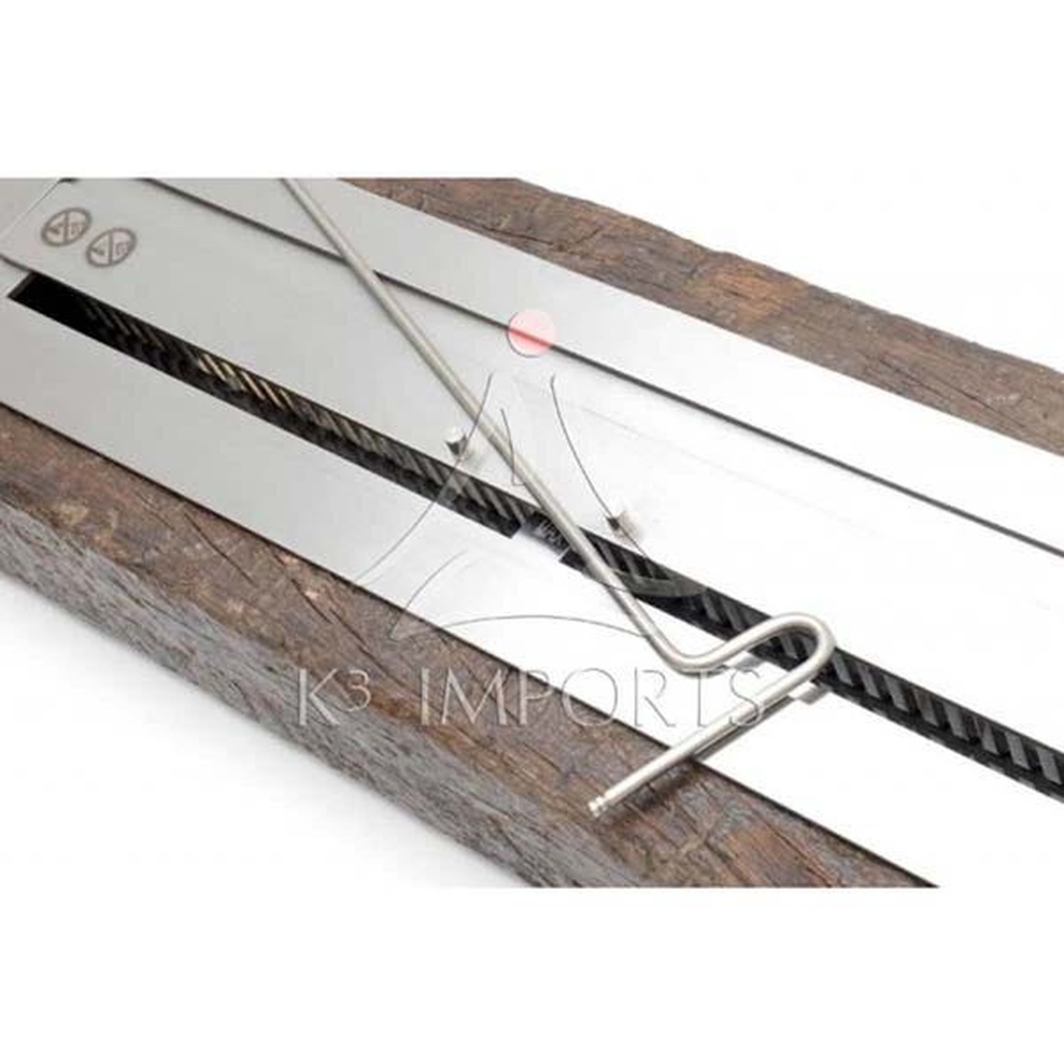 Lareira Ecológica À Álcool (Etanol) Modelo Loa De 93cm Com Queimador De 81cm - K3 Imports - Coifas e Grills