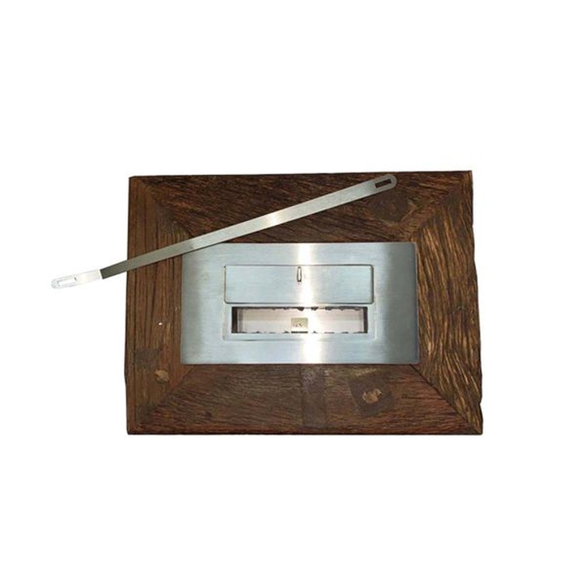 Lareira Ecológica Suporte Em Cruzeta Queimador Inox 31cm - Selmetal - Coifas e Grills