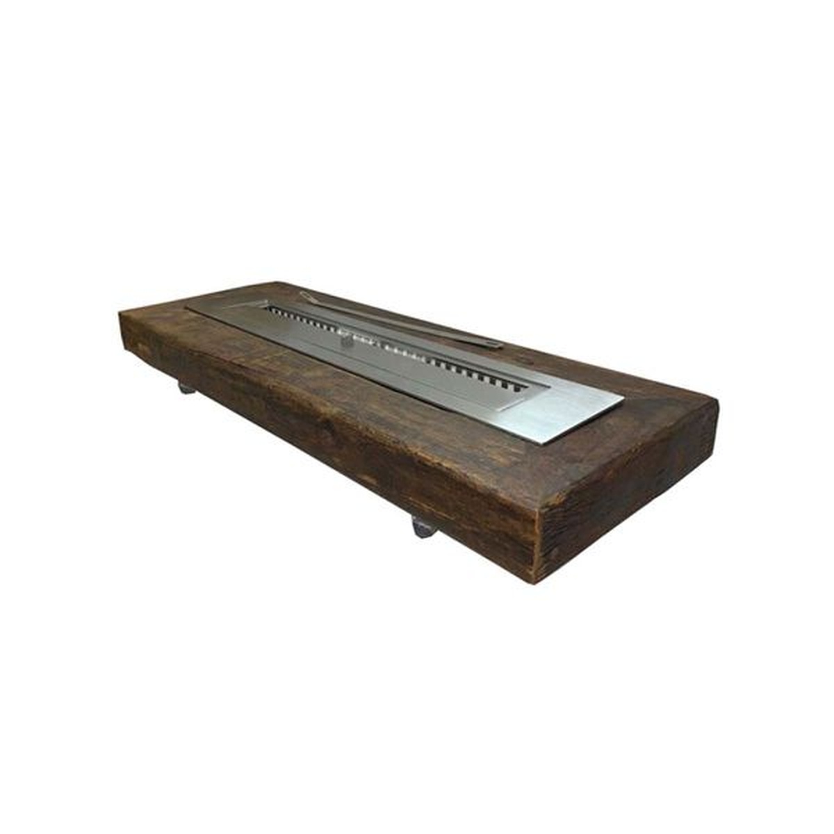 Lareira Ecológica Suporte Em Cruzeta Queimador Inox 81cm - Selmetal - Coifas e Grills