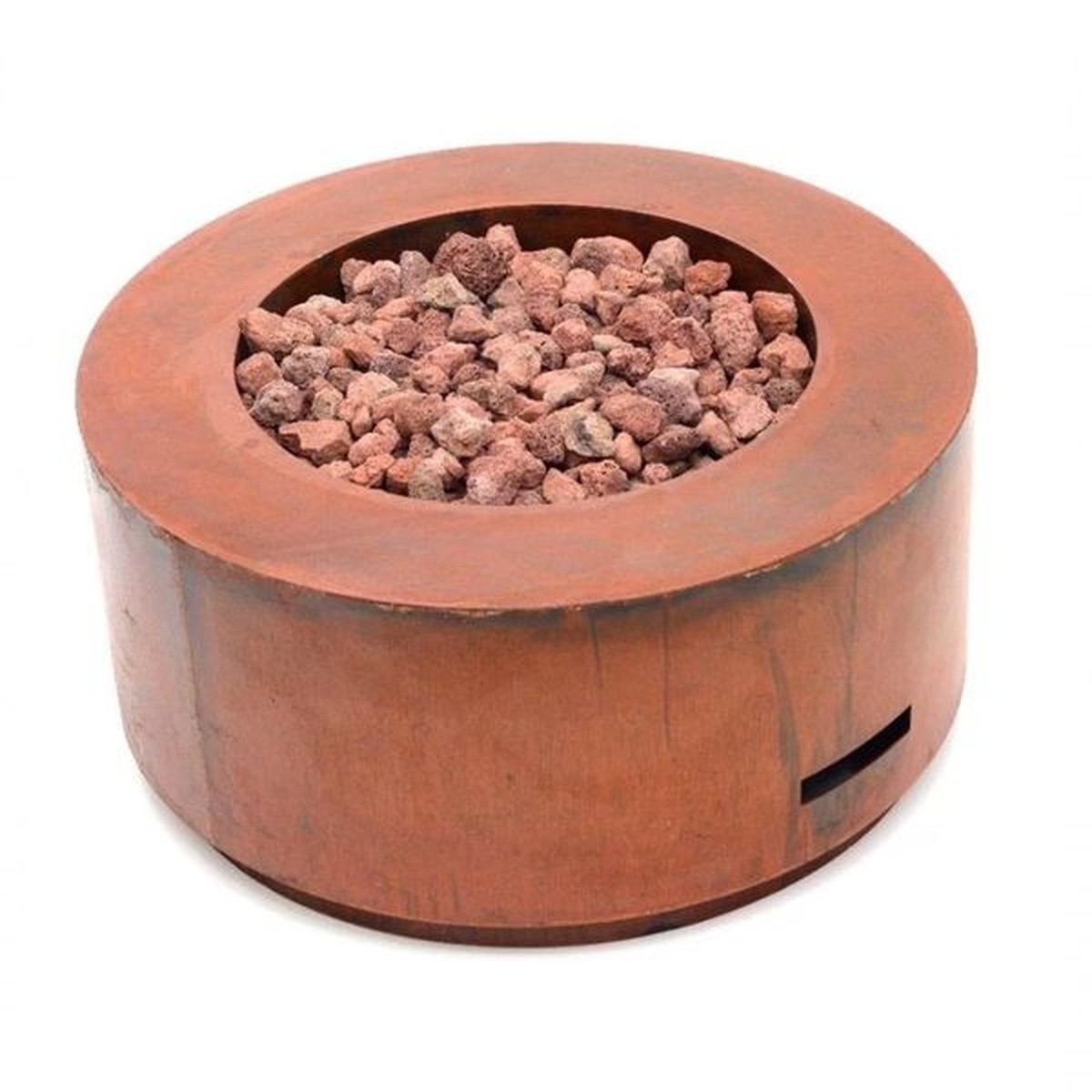 Lareira Fire Pit Á Gás Para Área Externa Coliseum Corten - K3 Imports - Coifas e Grills