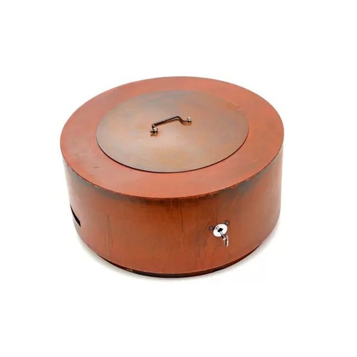 Lareira Fire Pit Á Gás Para Área Externa Coliseum Corten - K3 Imports - Coifas e Grills