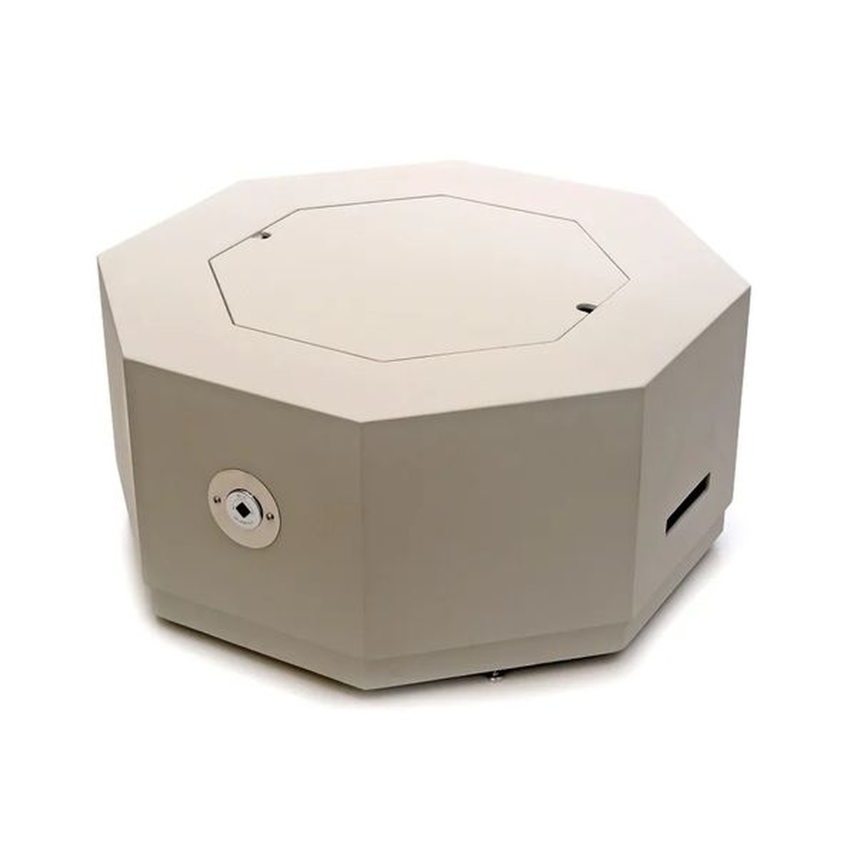 Lareira Fire Pit Á Gás Para Área Externa Octogon Cinza - K3 Imports - Coifas e Grills