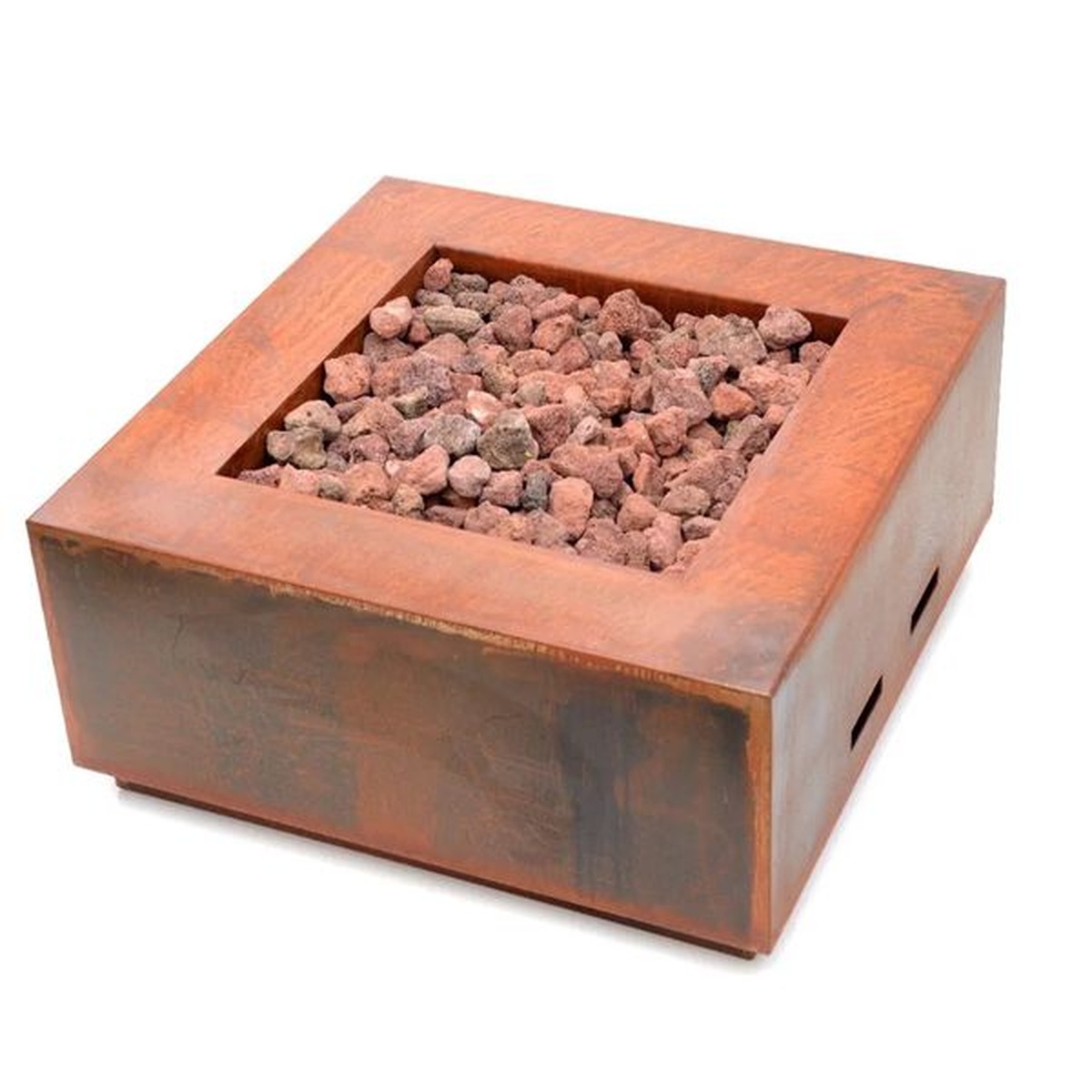 Lareira Fire Pit Á Gás Para Área Externa Tenerife Corten - K3 Imports - Coifas e Grills
