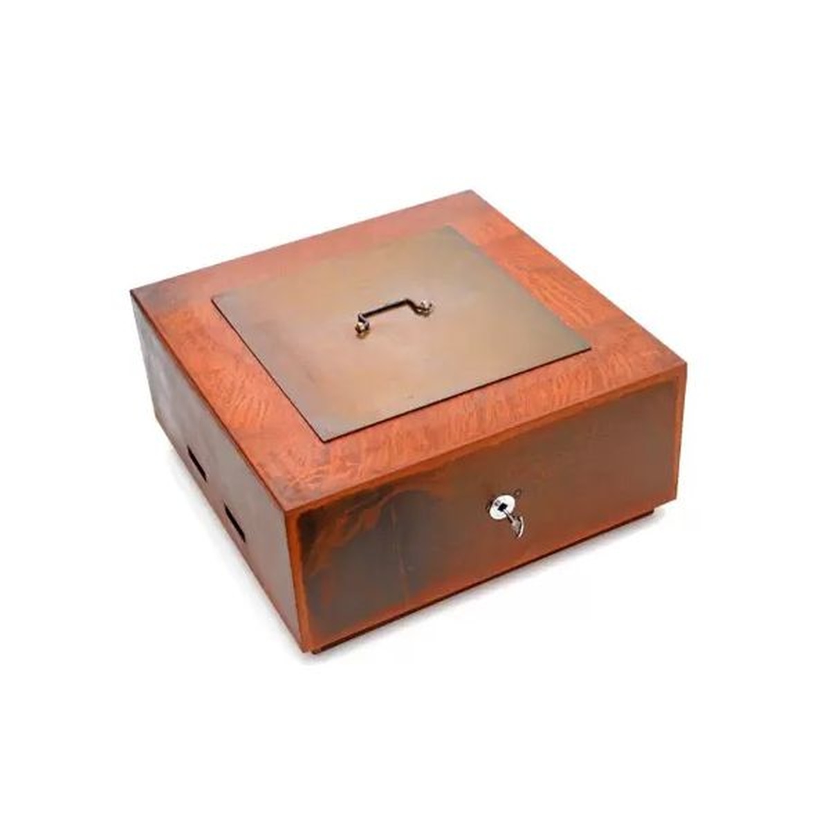 Lareira Fire Pit Á Gás Para Área Externa Tenerife Corten - K3 Imports - Coifas e Grills