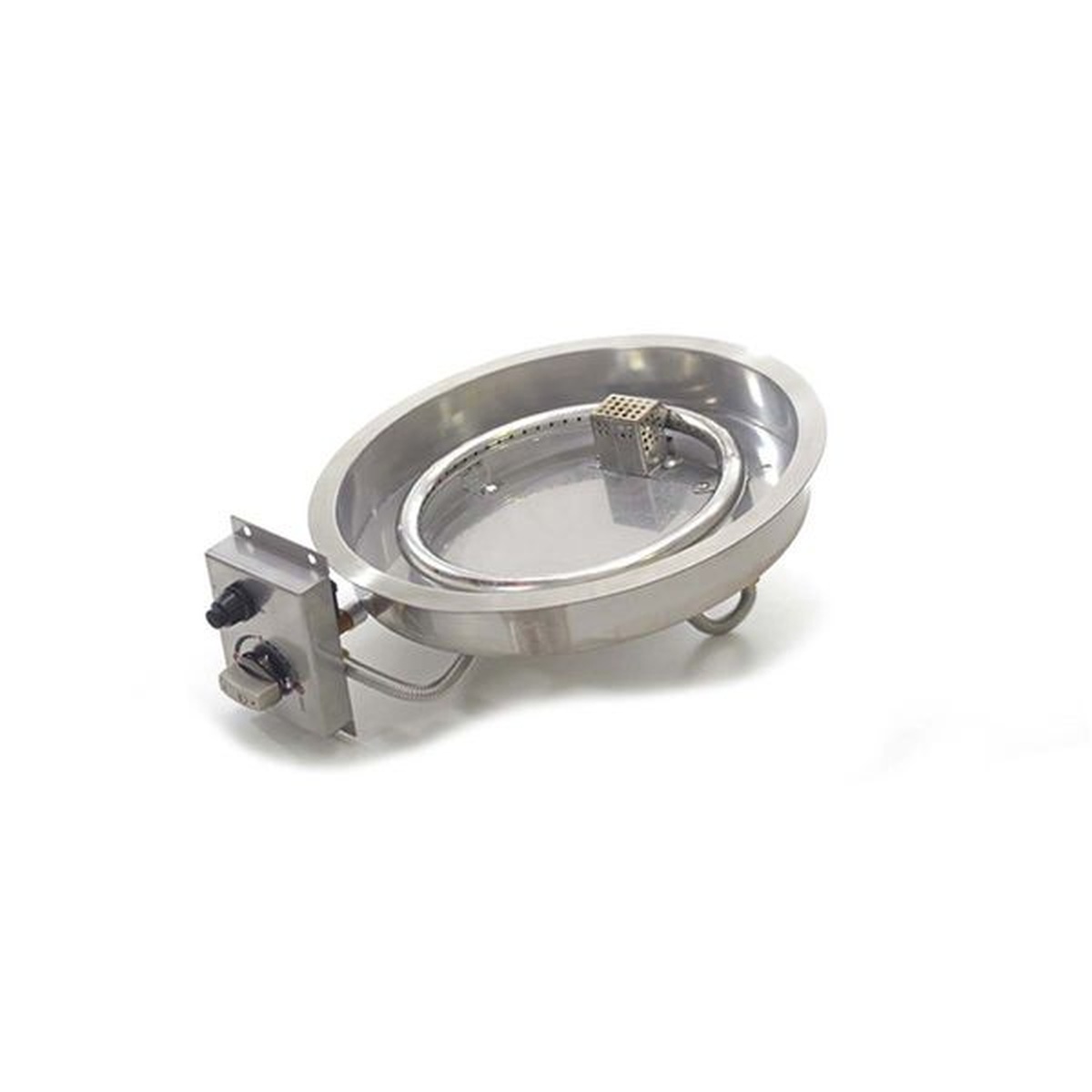 Lareira Fire Pit a Gás Para Áreas Externas - Redondo 13 - Coifas e Grills