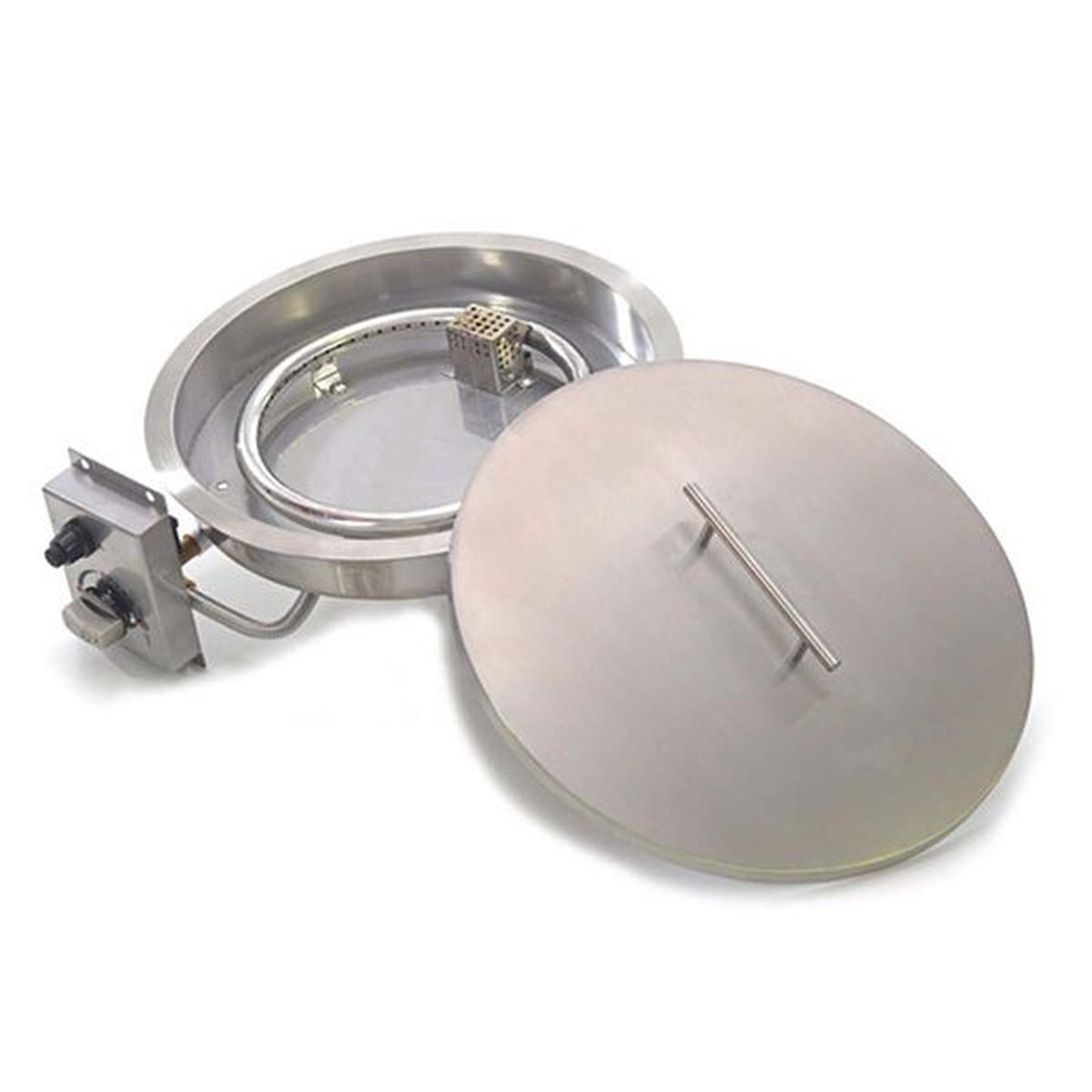 Lareira Fire Pit a Gás Para Áreas Externas - Redondo 13 - Coifas e Grills