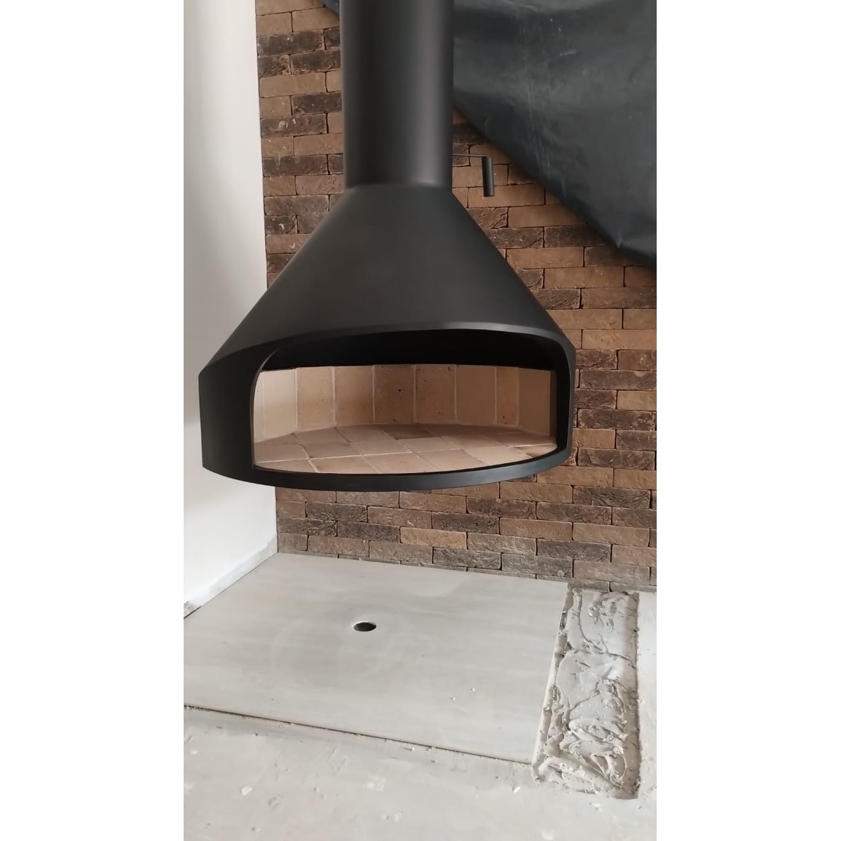 Lareira Suspensa - Coifas e Grills