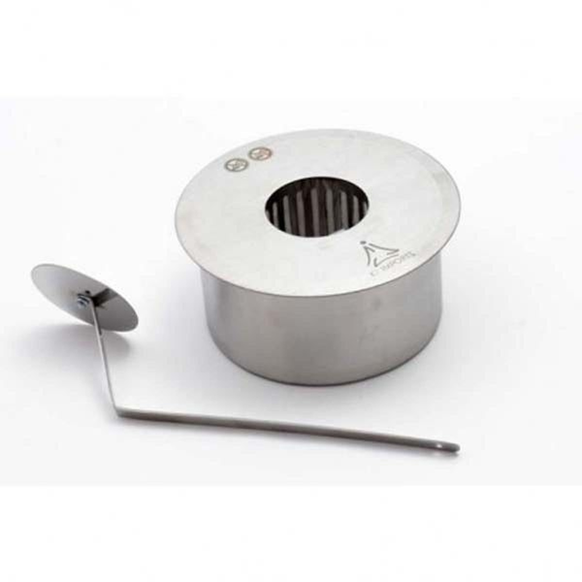 Queimador Ecológico Para Lareira Etanol 1,0 Litros Redondo - K3 Imports - Coifas e Grills