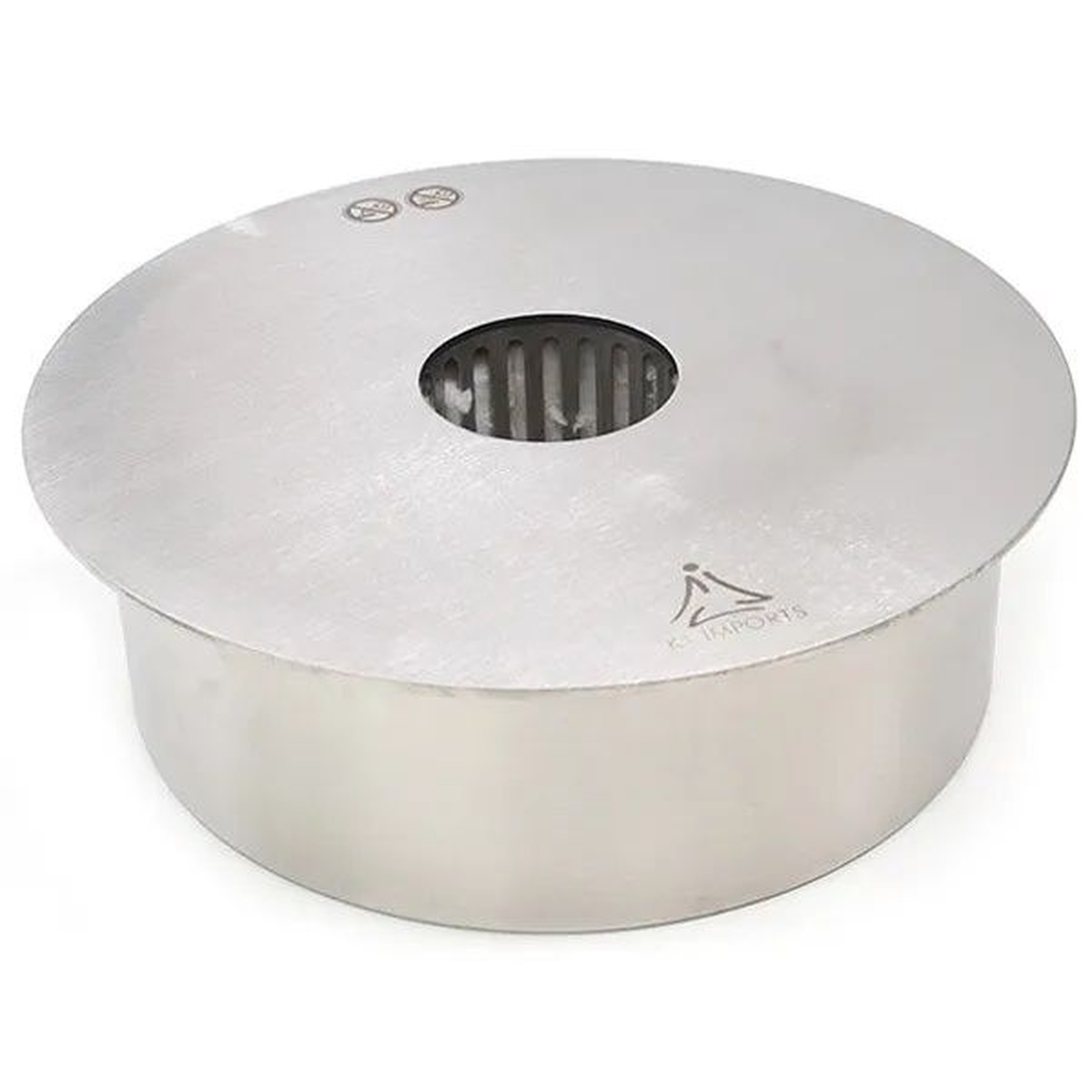 Queimador Ecológico Para Lareira Etanol 5,0 Litros Redondo - K3 Imports - Coifas e Grills